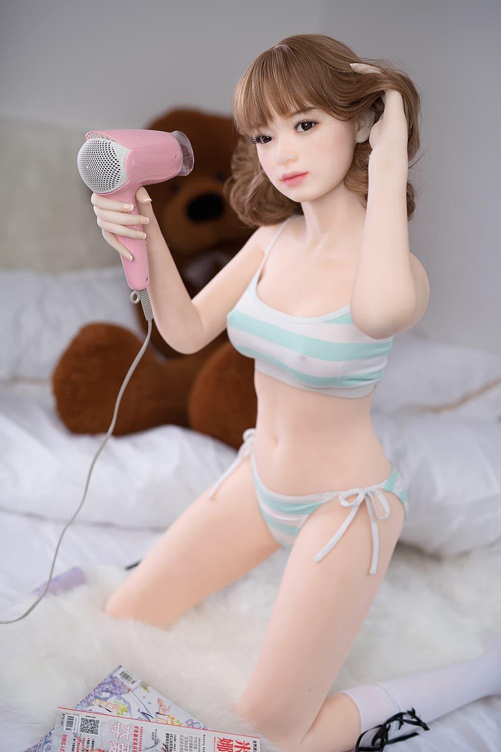 6YE | 150cm / 4ft11 G-Cup Seductive Small Breasts Asian Sex Doll - Phoebe
