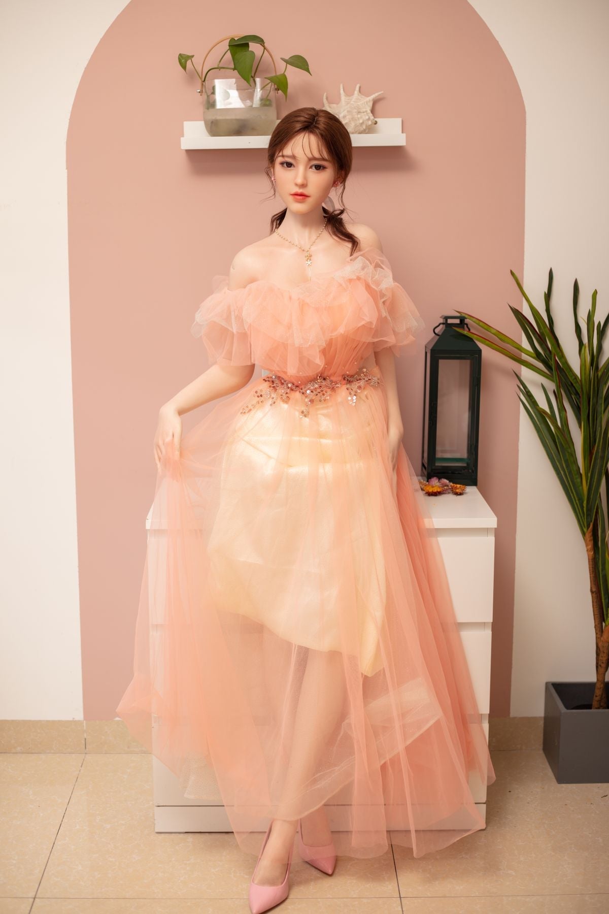 JX Doll | 5ft 7/170cm Beautiful Realistic Full Silicone Sex Doll - Yumani