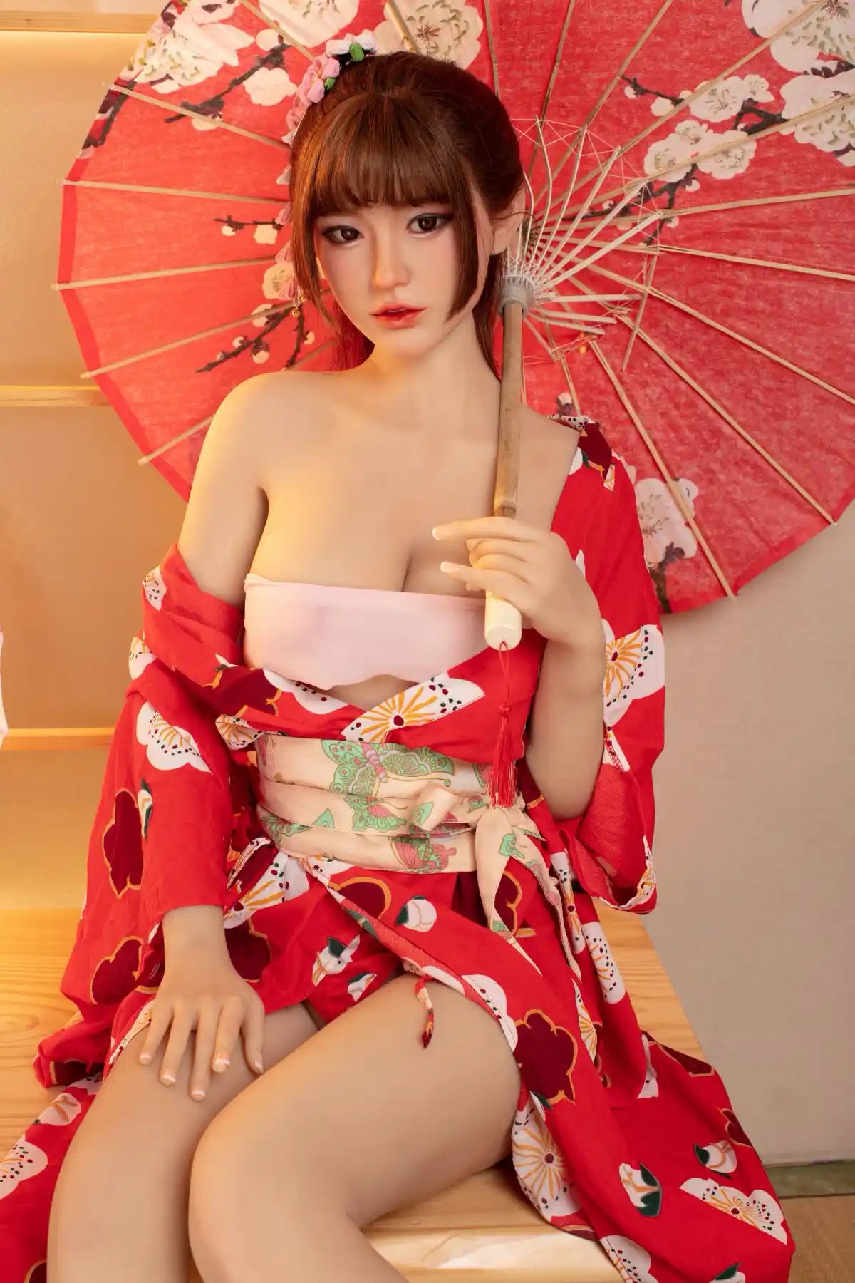TopLoveDoll｜Multi-Height TPE Asian Geisha Cosplay Sex Doll - Raina