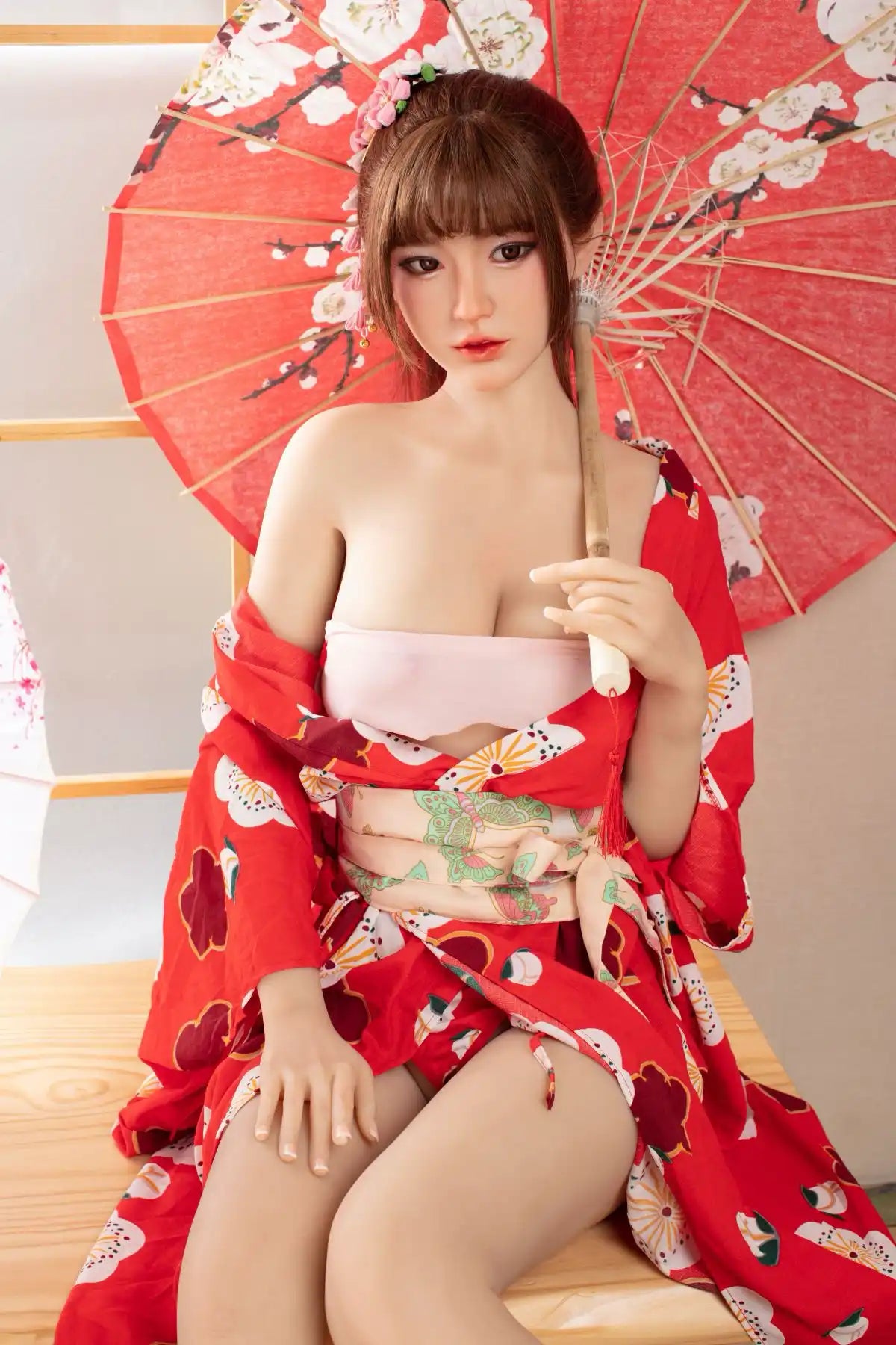 TopLoveDoll｜Multi-Height TPE Asian Geisha Cosplay Sex Doll - Raina