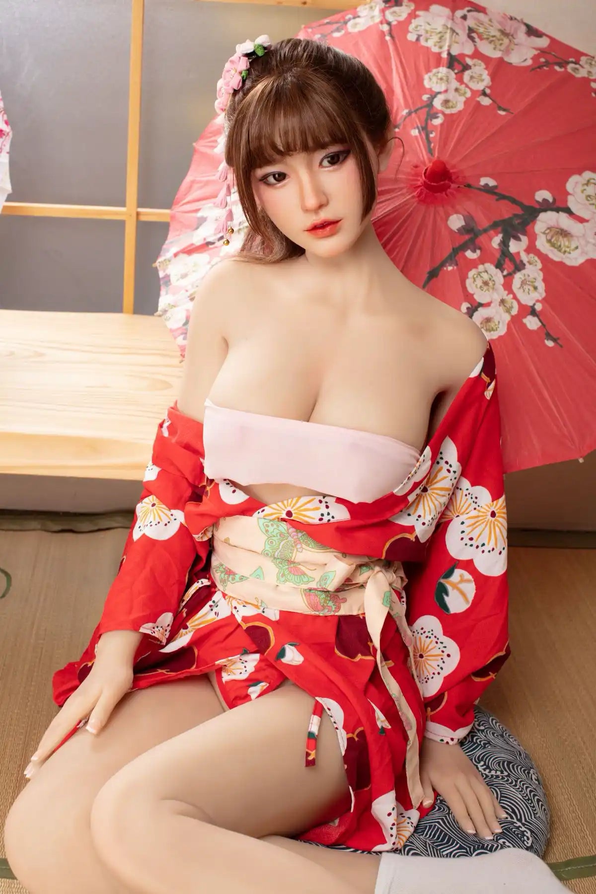 TopLoveDoll｜Multi-Height TPE Asian Geisha Cosplay Sex Doll - Raina