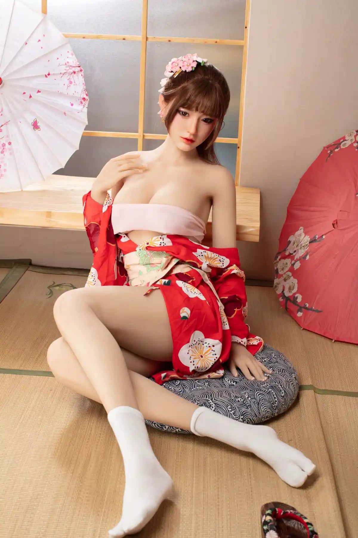 TopLoveDoll｜Multi-Height TPE Asian Geisha Cosplay Sex Doll - Raina