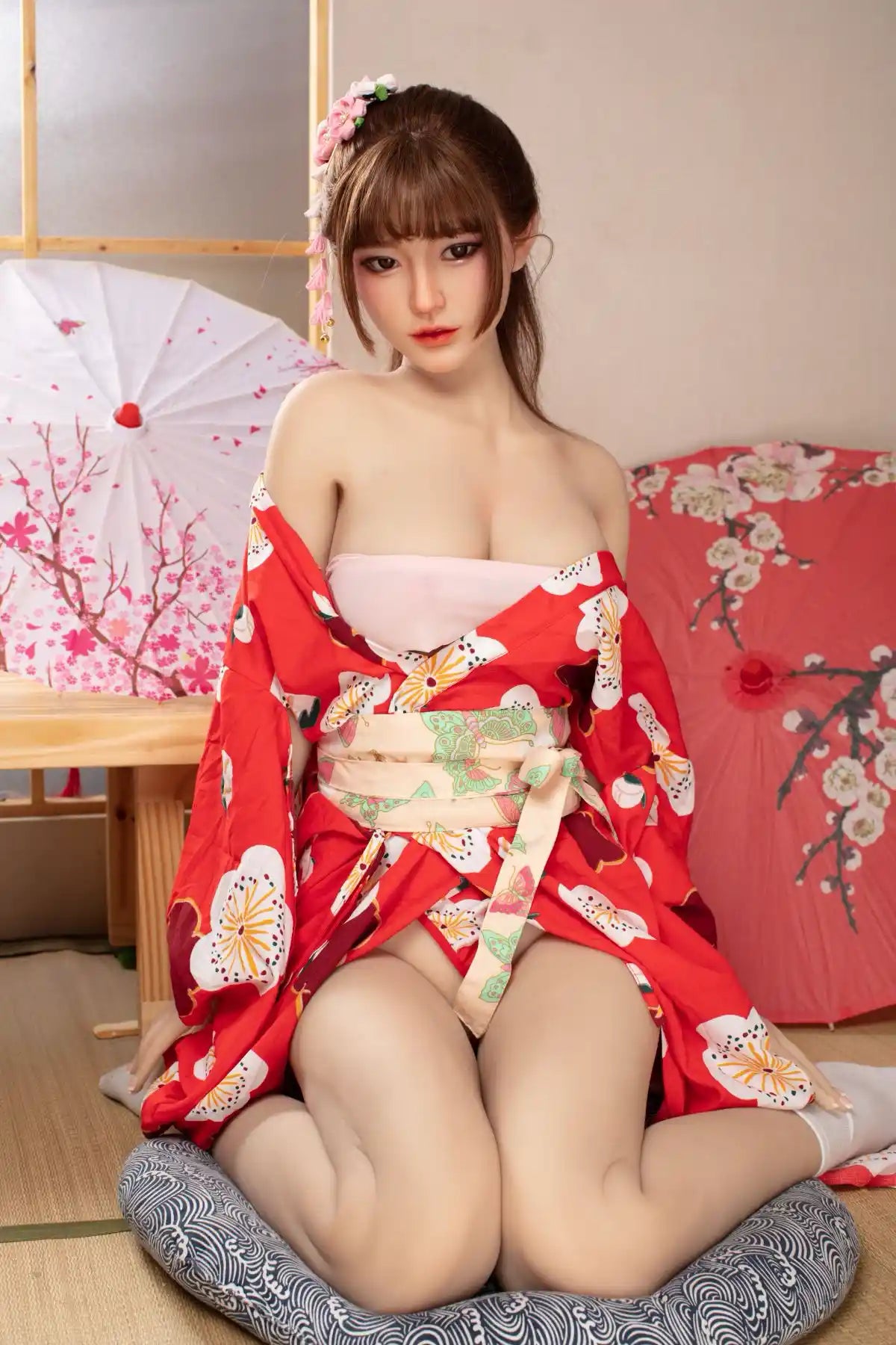TopLoveDoll｜Multi-Height TPE Asian Geisha Cosplay Sex Doll - Raina