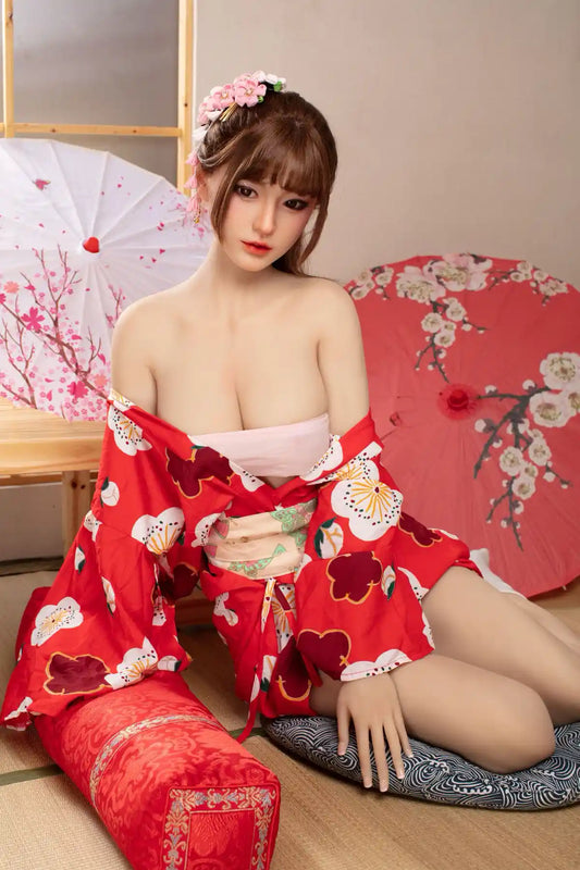 TopLoveDoll｜Multi-Height TPE Asian Geisha Cosplay Sex Doll - Raina