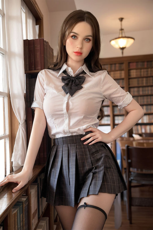 SY Doll | 159cm/5ft2 A-Cup Freckle Girl Lifelike Sex Doll -Debby(In Stock US) - TLD