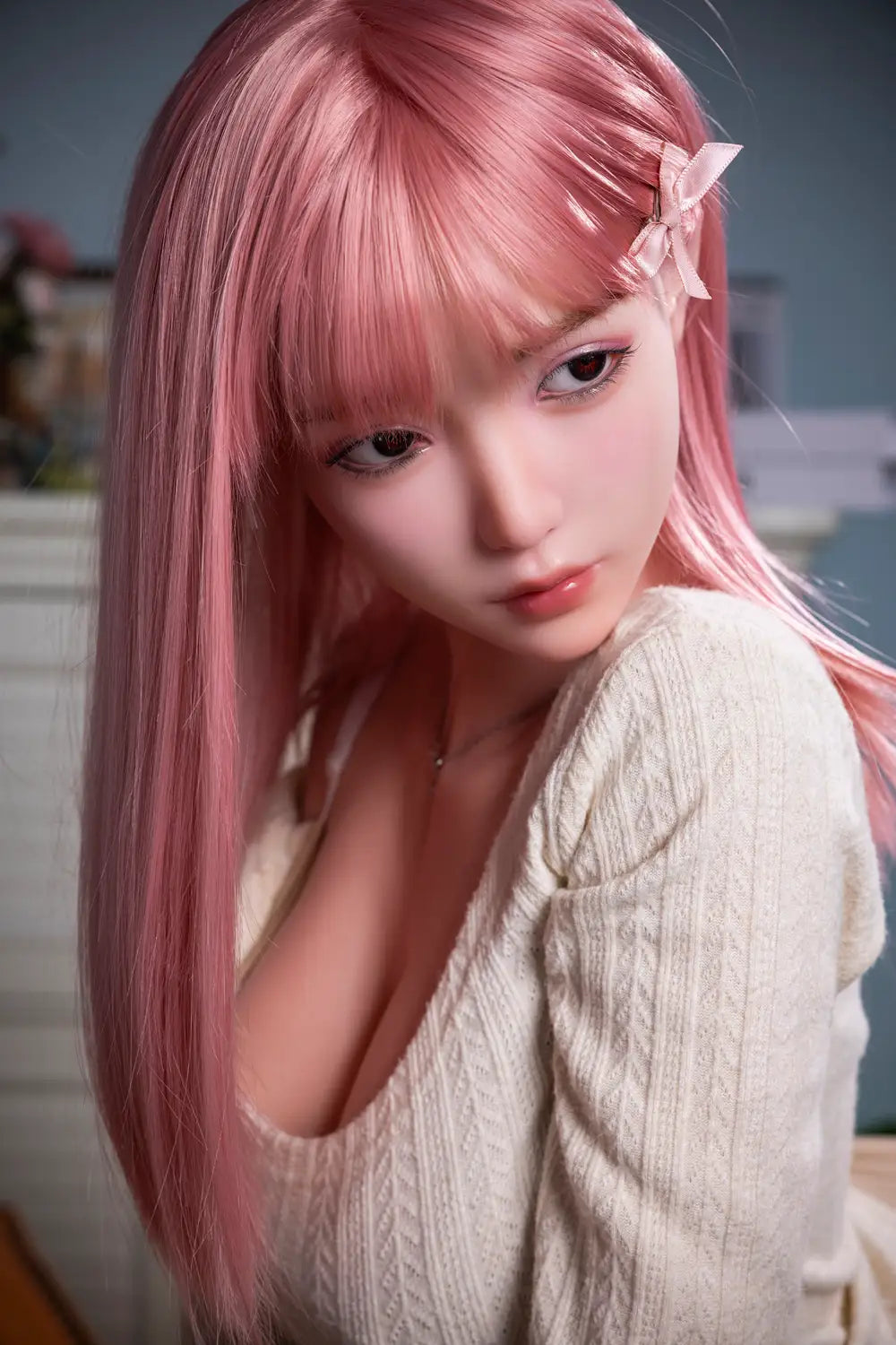 TopLoveDoll｜ Multi-Heights Versatile Anime Cosplay Goddess Sex Doll - Miko(Pinkhead Ver.)