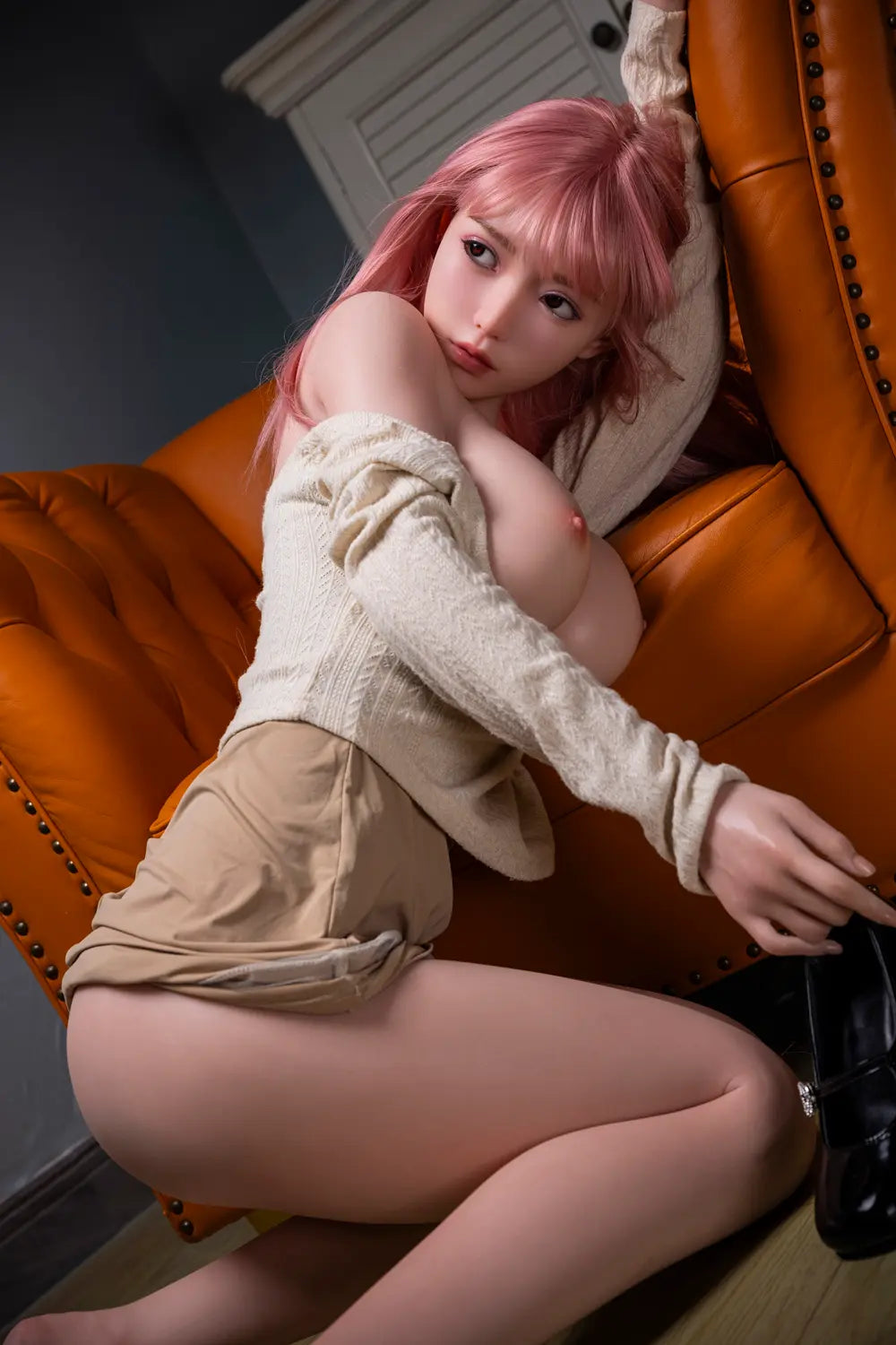 TopLoveDoll｜ Multi-Heights Versatile Anime Cosplay Goddess Sex Doll - Miko(Pinkhead Ver.)