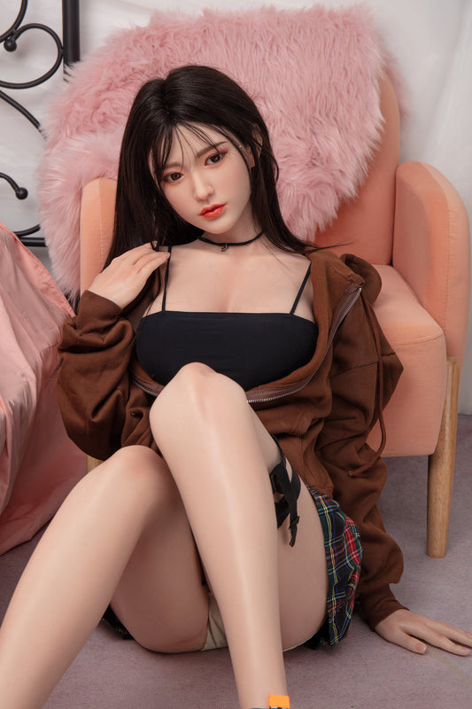 JX Doll | 5ft 7/170cm Japanese Style Small Breast Silicone Sex Doll - Madilyn