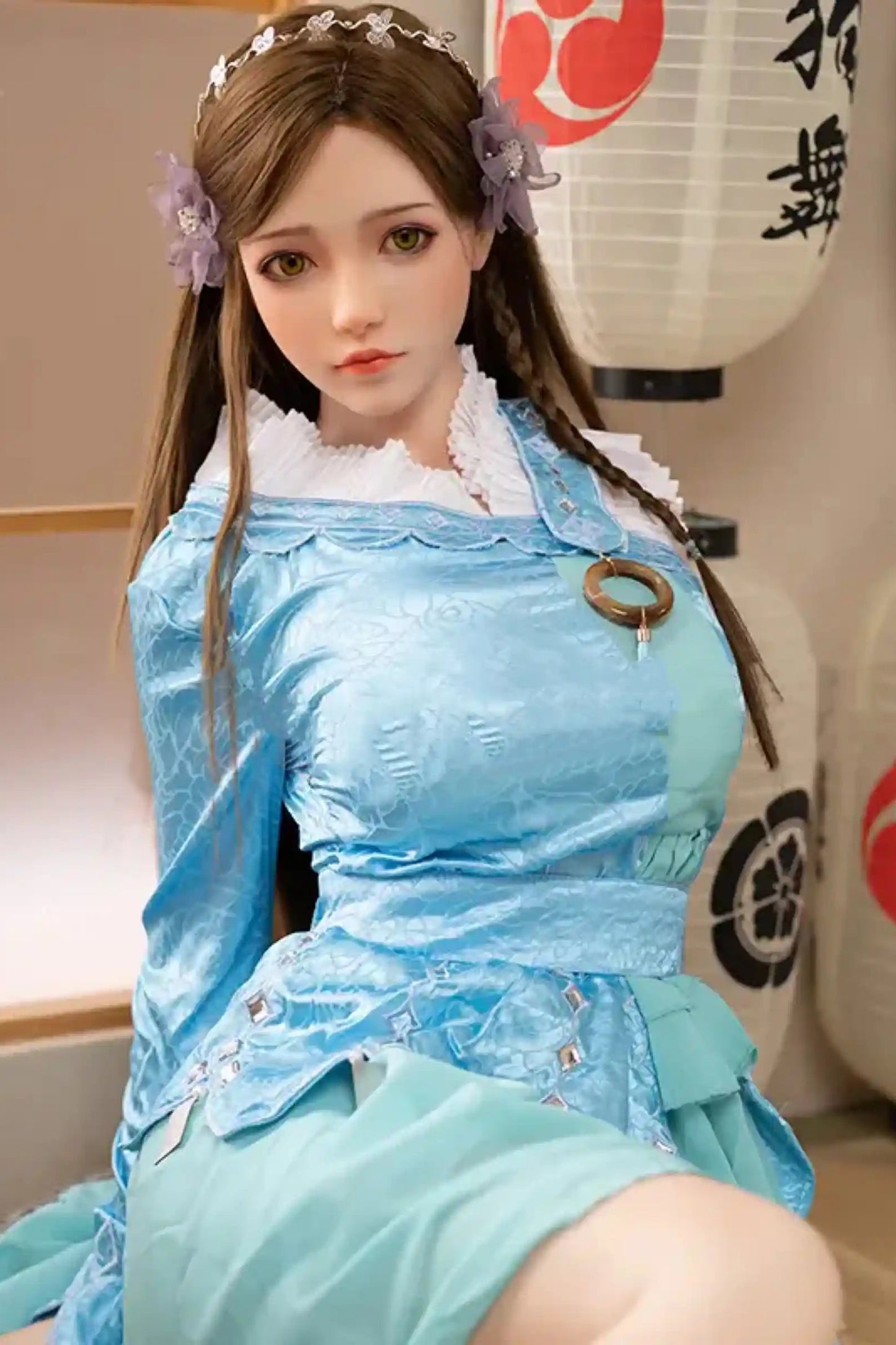 TopLoveDoll｜Multi-Heights Versatile Anime Cosplay Goddess Sex Doll - Miko(Rongrong Ver.)