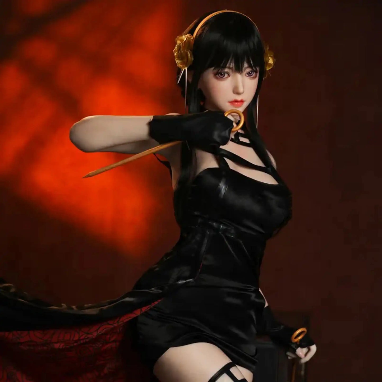 TopLoveDoll｜ Multi-Heights Versatile Anime Cosplay Goddess Sex Doll - Miko(Yor Ver.)