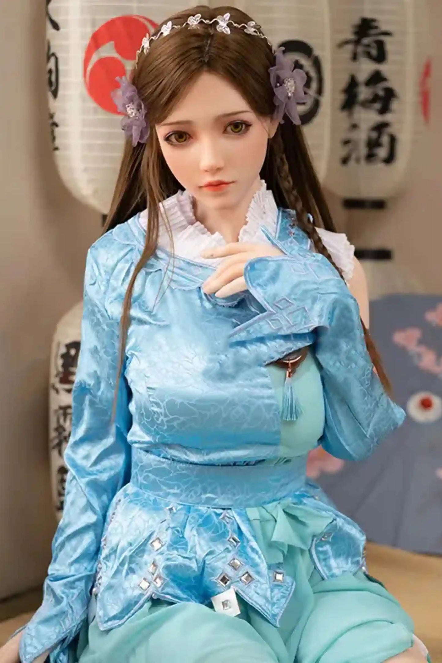 TopLoveDoll｜Multi-Heights Versatile Anime Cosplay Goddess Sex Doll - Miko(Rongrong Ver.)