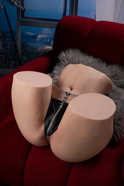 Rhea Buste à fesses volumineuses – Bas du corps en silicone intégral 39 cm, 17 kg | Stock US