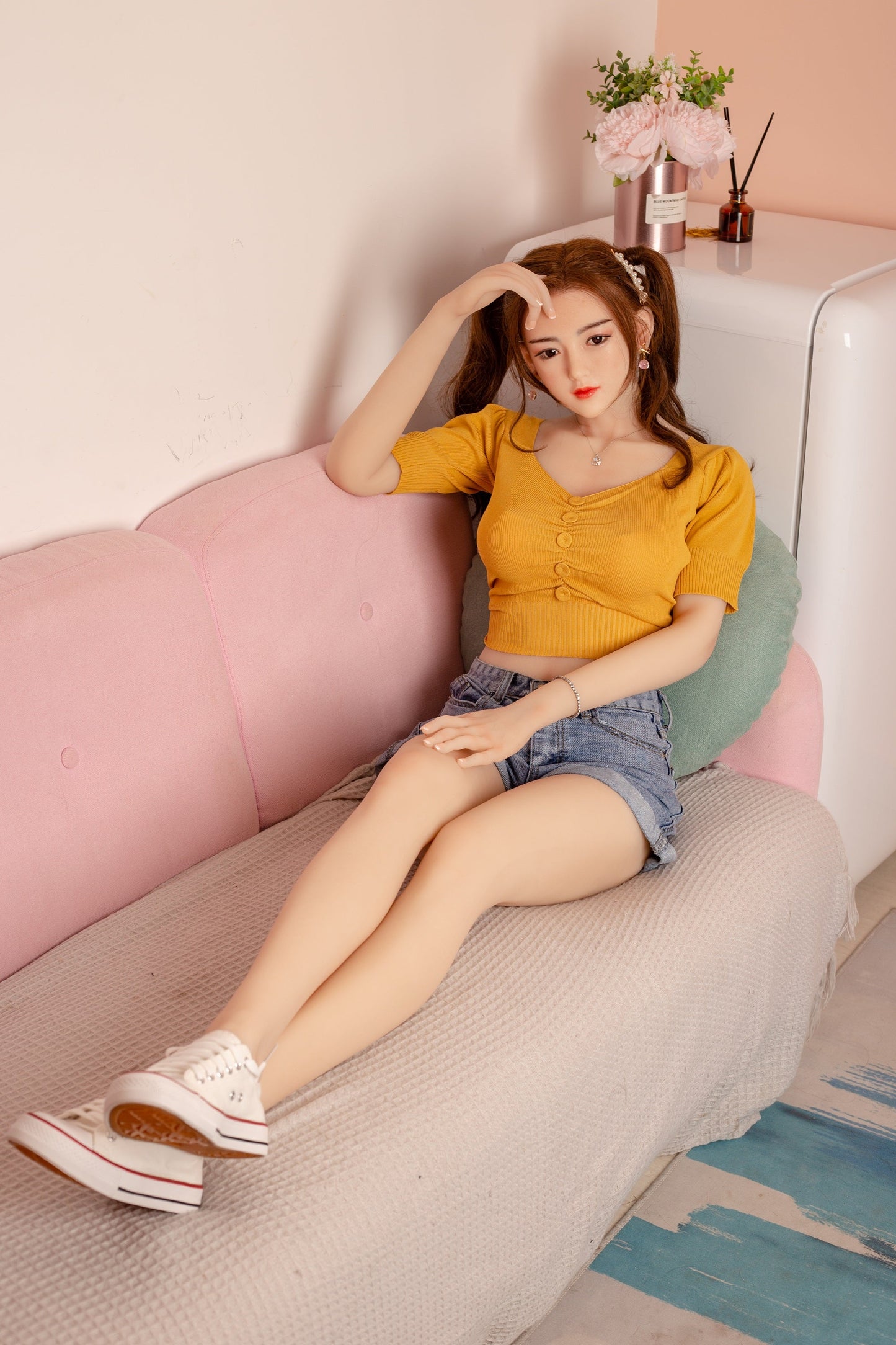 JX Doll | 150cm / 4ft11 Japanese Style Ultra Realistic Silicone Sex Doll - Nana