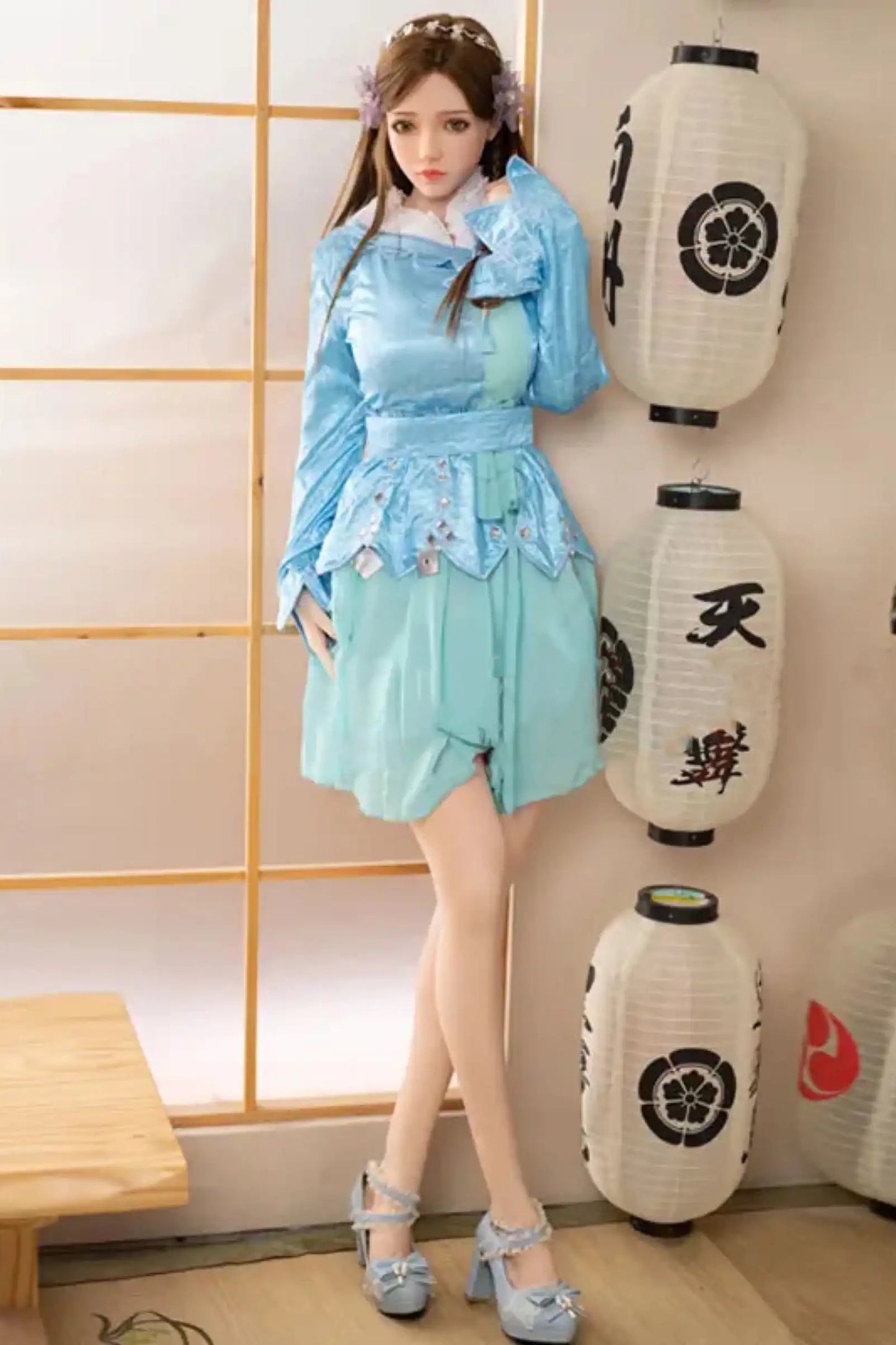 TopLoveDoll｜Multi-Heights Versatile Anime Cosplay Goddess Sex Doll - Miko(Rongrong Ver.)