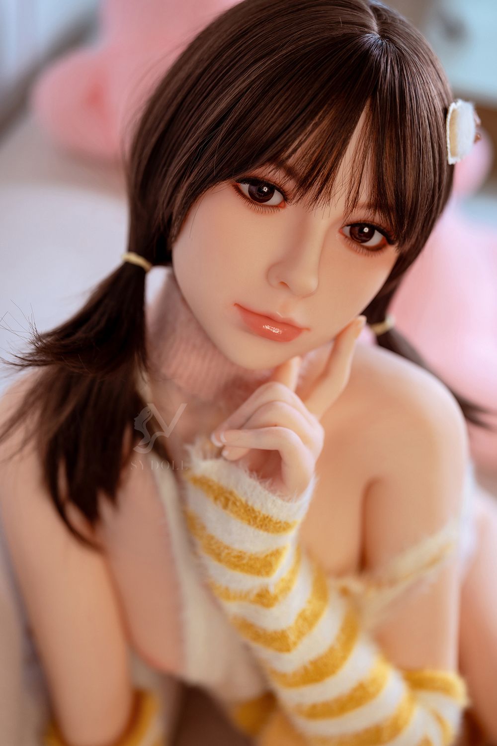SY Doll | Asian 150cm/4ft11 Black Hair Lovely Small Boobs Lifelike Sex Doll - Lily (In Stock EU ) - TLD