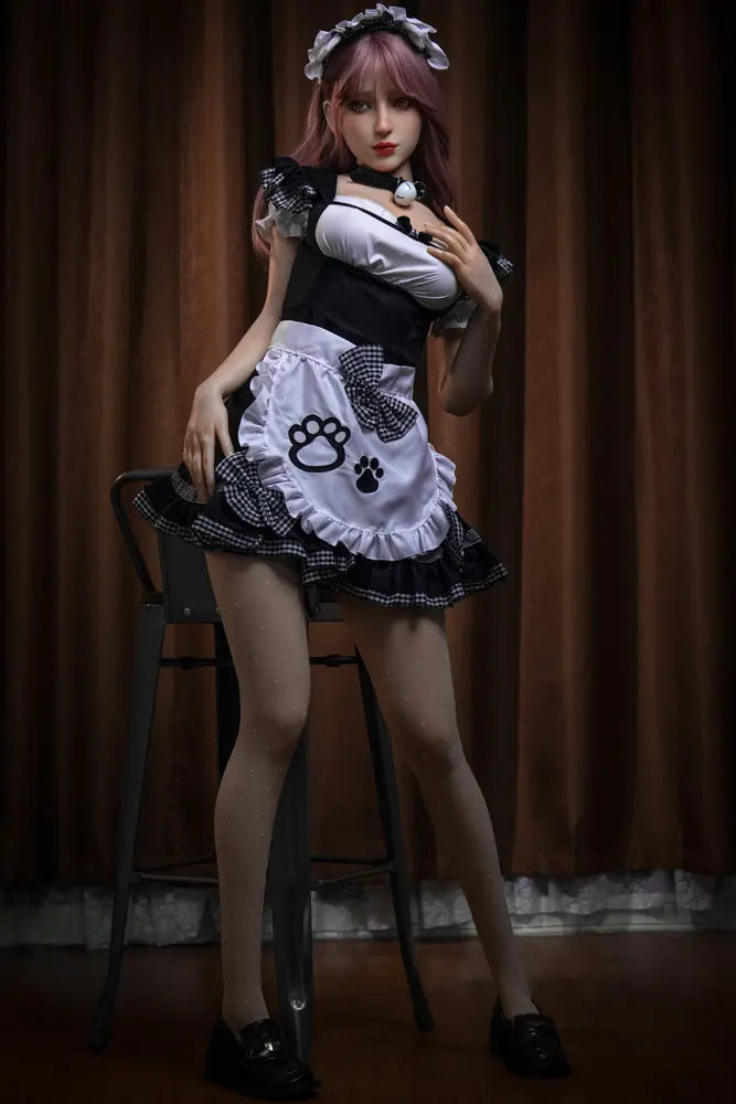 TopLoveDoll｜ Multi-Heights Asian Sweetheart Purple-hair Anime Sex Doll - Fiona