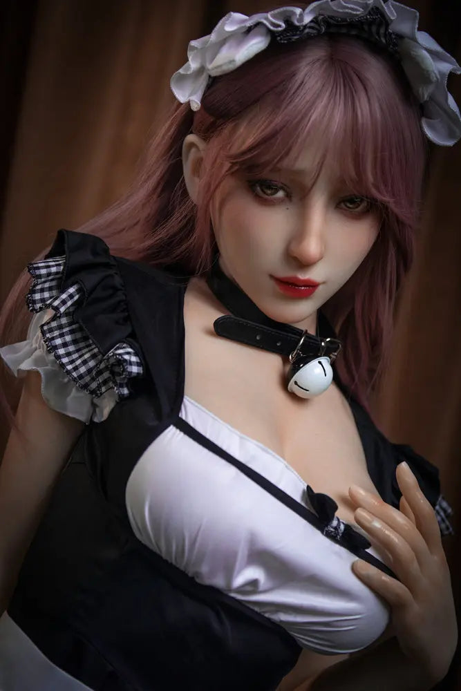 TopLoveDoll｜ Multi-Heights Asian Sweetheart Purple-hair Anime Sex Doll - Fiona