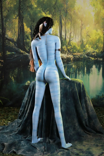 Zaraya – Poupée sexuelle alien bleue 165D | Reine de la jungle fantasy | TopLoveDoll