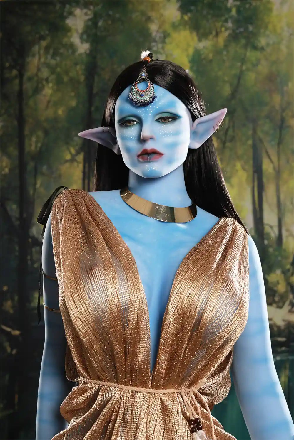 Aelora – Blaue Alien-Cosplay-Sexpuppe | TopLoveDoll