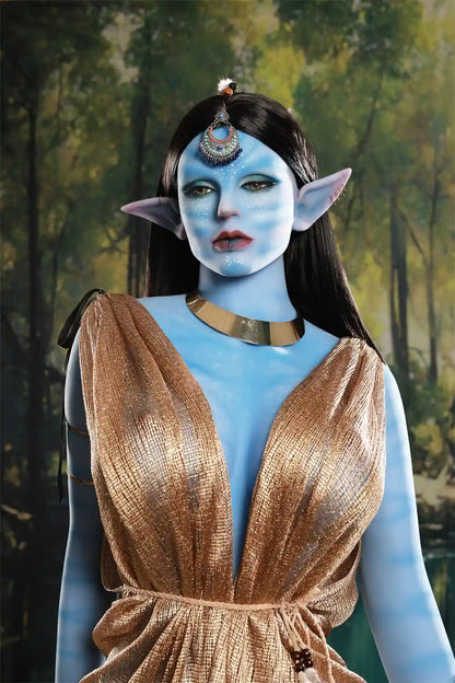Aelora – Blaue Alien-Cosplay-Sexpuppe | TopLoveDoll