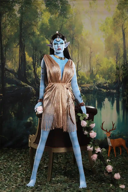 Aelora – Blaue Alien-Cosplay-Sexpuppe | TopLoveDoll