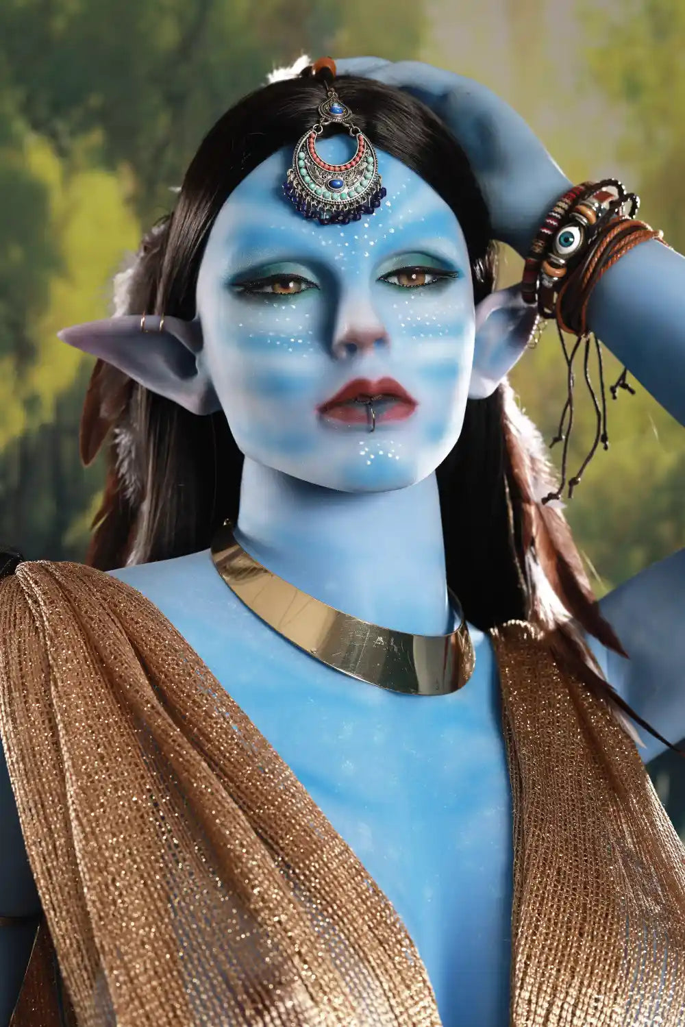 Aelora – Blaue Alien-Cosplay-Sexpuppe | TopLoveDoll