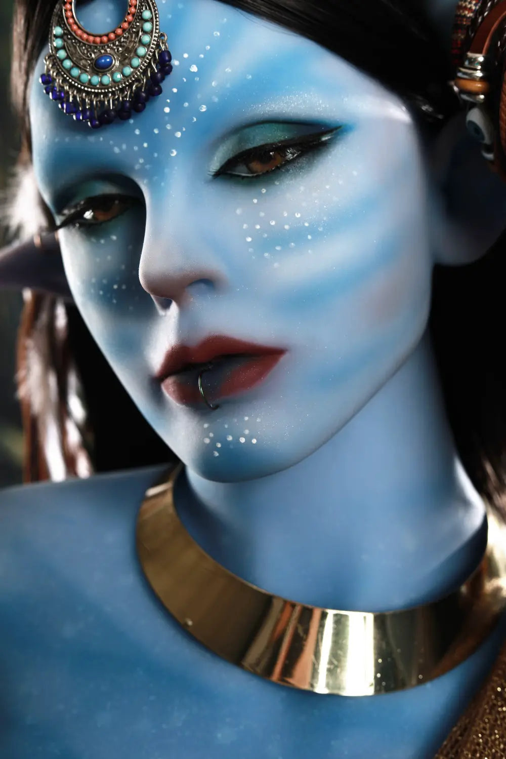 Aelora – Blaue Alien-Cosplay-Sexpuppe | TopLoveDoll
