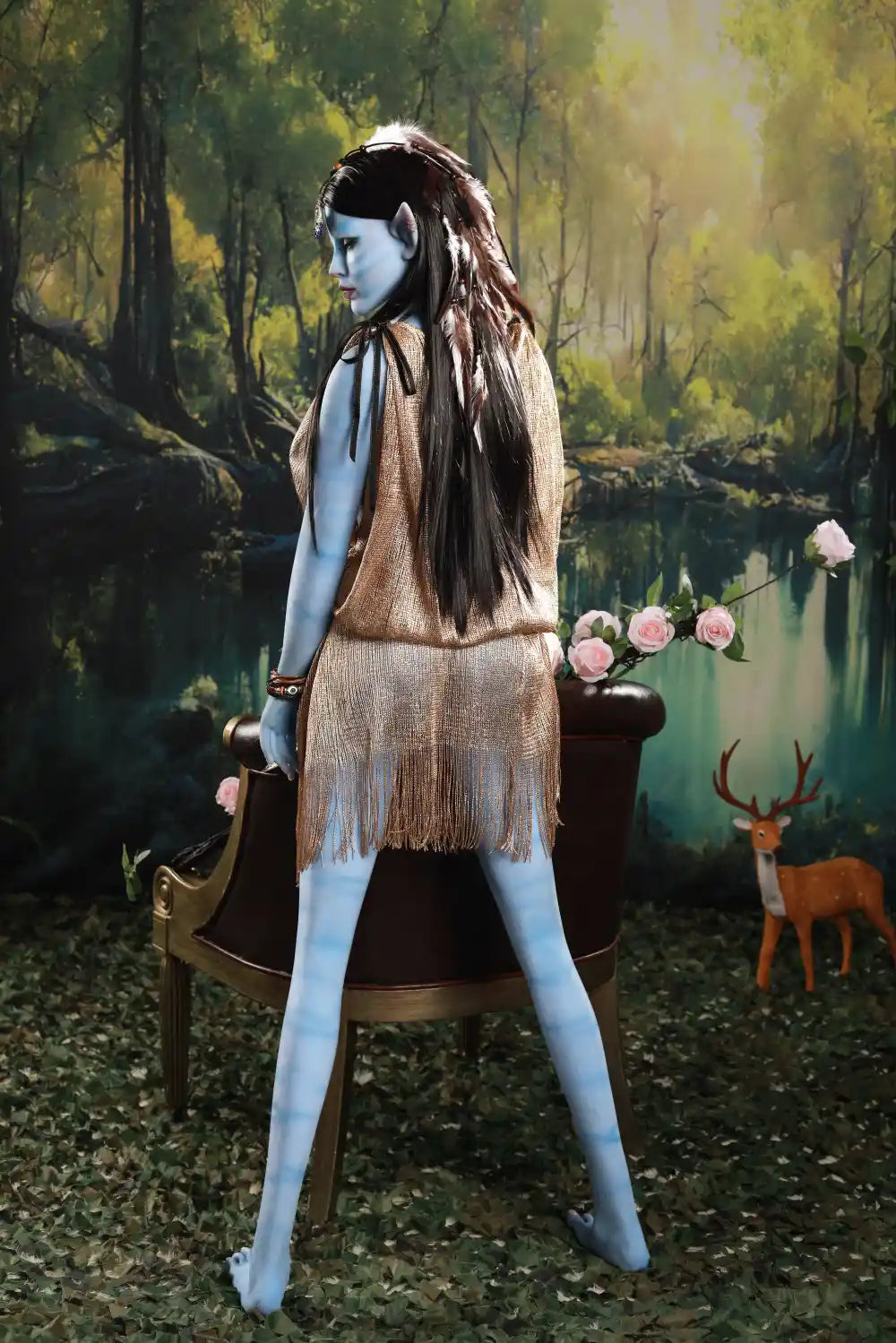 Aelora – Blaue Alien-Cosplay-Sexpuppe | TopLoveDoll