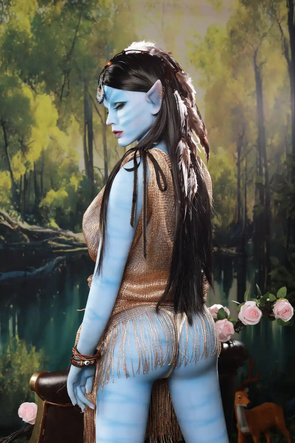 Aelora – Blaue Alien-Cosplay-Sexpuppe | TopLoveDoll