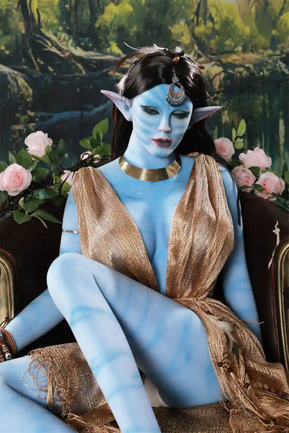 Aelora – Blaue Alien-Cosplay-Sexpuppe | TopLoveDoll