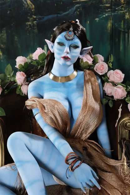 Aelora – Blaue Alien-Cosplay-Sexpuppe | TopLoveDoll