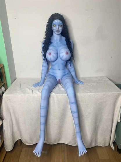 Zaraya – Poupée sexuelle alien bleue 165D | Reine de la jungle fantasy | TopLoveDoll