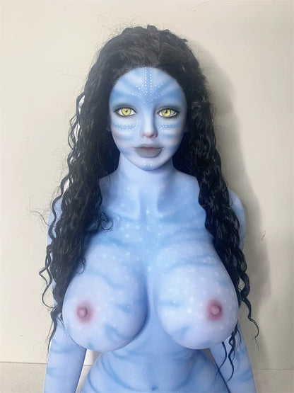 Zaraya – Poupée sexuelle alien bleue 165D | Reine de la jungle fantasy | TopLoveDoll