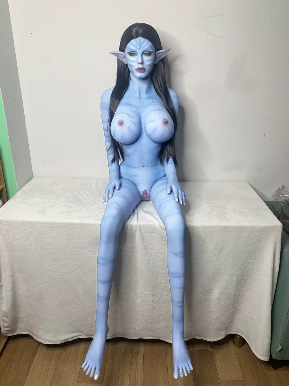 Aelora – Blaue Alien-Cosplay-Sexpuppe | TopLoveDoll