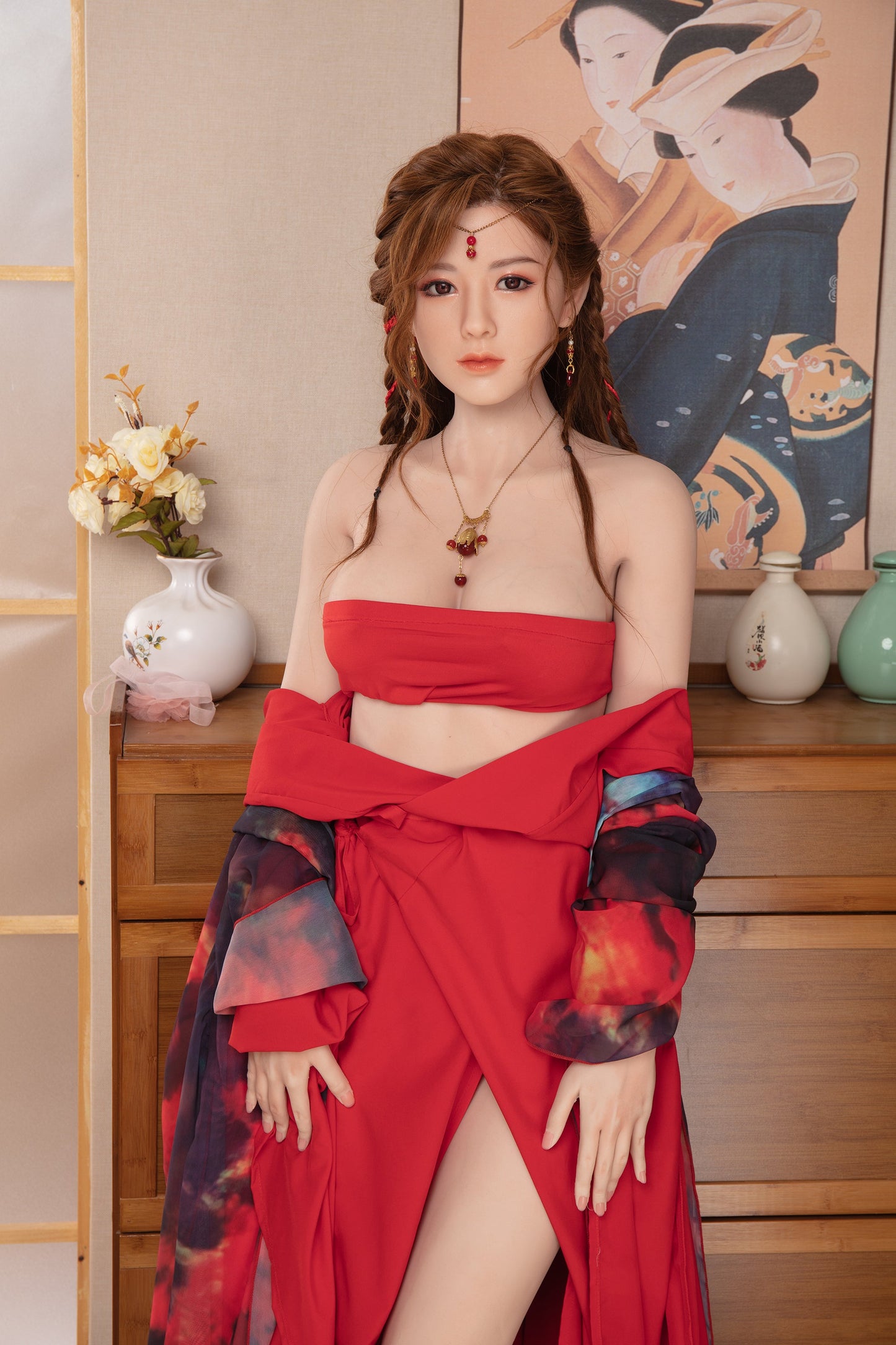 JX Doll | 5ft 3/160cm Japanese Style Beautiful Ultra Realistic Silicone Sex Doll - Kayoko
